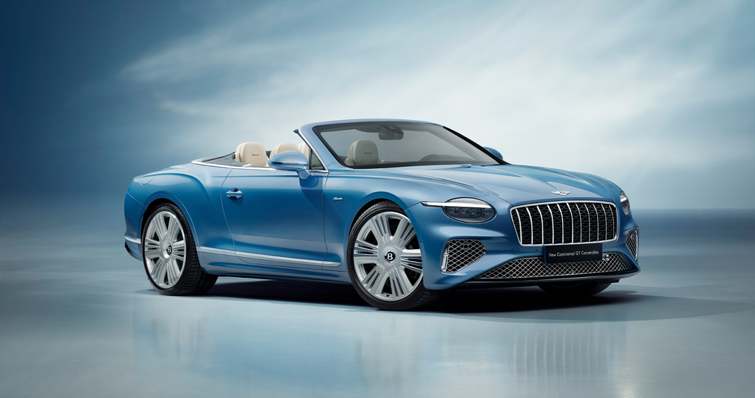 NEW CONTINENTAL GTC AZURE